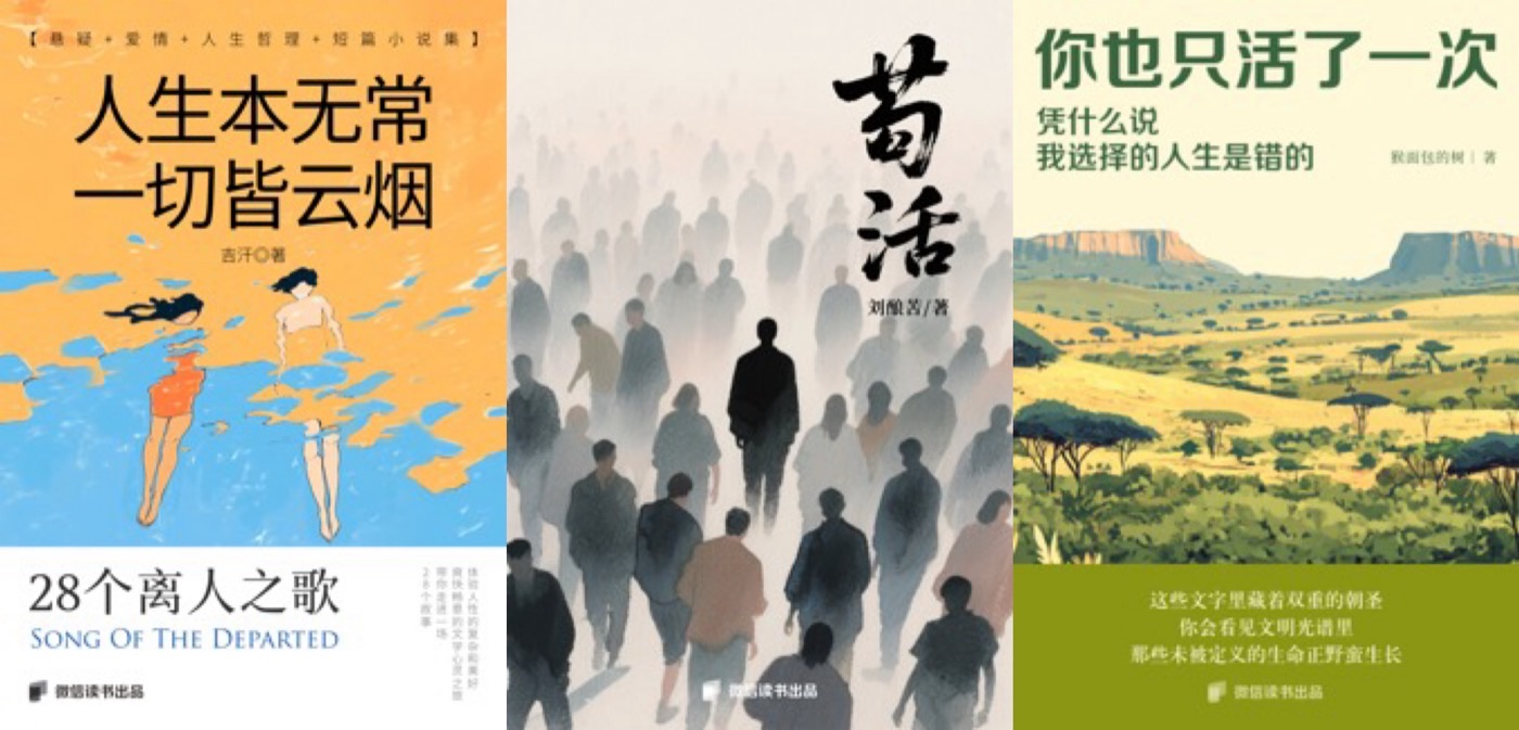 微信读书出品书籍封面产品截图
